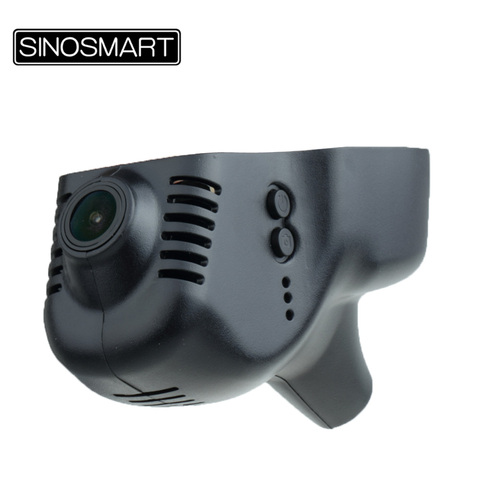 SINOSMART Novatek 96672 автомобильный Wifi DVR для Volkswagen Polo/Passat/Touran/Tiguan/Bora/Gold/Magotan управление через приложение SONY IMX323 ► Фото 1/6