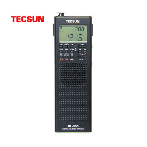 Tecsun PL-365 портативное цифровое радио usb AM FM радио карман полный диапазон цифровая Демодуляция DSP боковая полоса (SSB) получения PL365 радио ► Фото 1/1