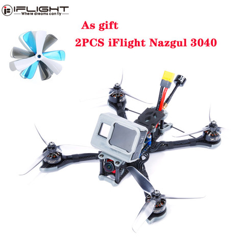 IFlight Nazgul5 227mm 4S 2750KV / 6S 17000KV 5 дюймов F4 Caddx Ratel 45A ESC FPV гоночный автомобиль мини - дрон GPS специализация BNF PNP RC четыре несущего винта RC автомобилист ... ► Фото 1/5