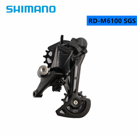 Переключатели SHIMANO DEORE SLX XT RD M6100 M7100 M8100 12S SGS, задние переключатели для горного велосипеда, 12-скоростные велосипедные длинные клетки M7100 ► Фото 1/6