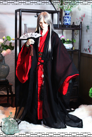 Винтажный костюм Hanfu для одежды, 1/3 весы 1/4 для BJD/SD, MSD, SD13, SSDF, ID72, HID, аксессуары для кукол C0212 ► Фото 1/1