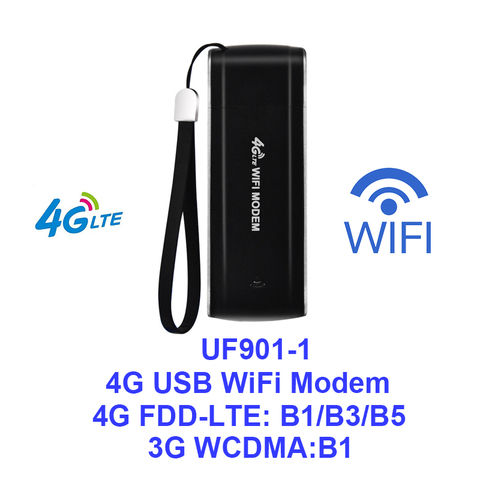 4G LTE FDD или 3G WCDMA UMTS USB модем (без Wi-Fi) Usb ключ карта даты широкополосный ► Фото 1/6