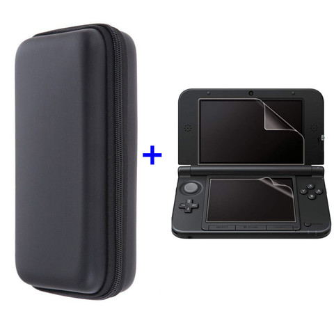 Жесткий чехол из ЭВА для хранения, защитный чехол, сумка-футляр с защитной пленкой для экрана для нового 3DS XL LL 3DSXL 3DSLL ► Фото 1/6