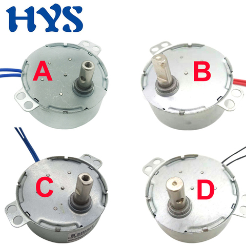 4 Вт мини-Синхронные двигатели переменного тока 220 V 110V 5V 6V 9V 12V 24V электрический 220 V Шестерни Скорость уменьшить 0,9 до 70rpm вентилятор инкубатор ... ► Фото 1/6