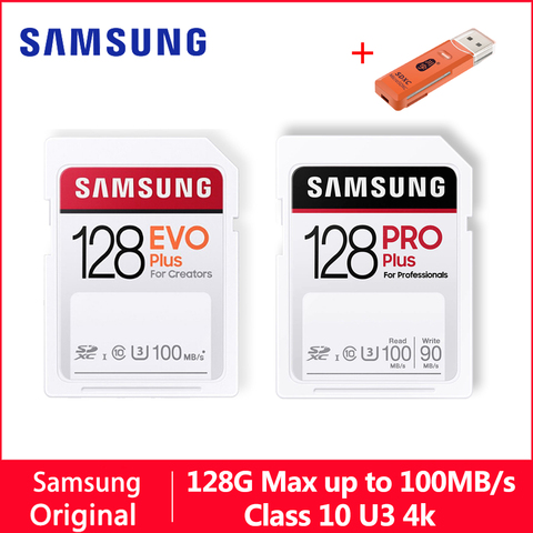 Карта памяти MicroSD SAMSUNG EVO Micro SD 128 ГБ оперативной памяти, 32 Гб встроенной памяти, 64 ГБ 256 U1 U3, Micro SD карта, карта памяти Micro SD 32 64 128 ГБ флеш-карты SD камера карты ► Фото 1/6