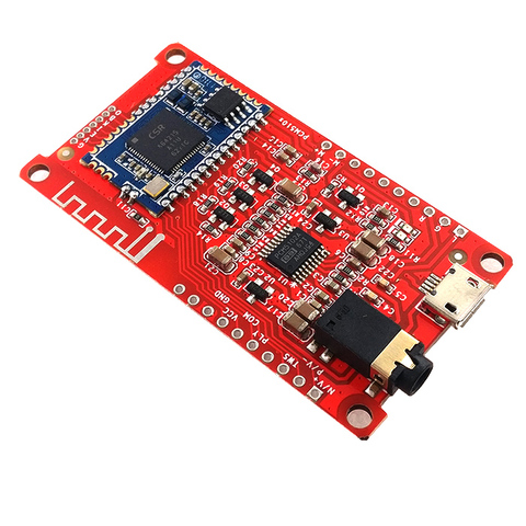 Модуль Bluetooth CSRA64215 4,0 4,2, 1 шт., цифровой Hi-Fi усилитель, внешняя плата DAC PCM5102A, низкая мощность, сжатие без потерь APTXLL ► Фото 1/4