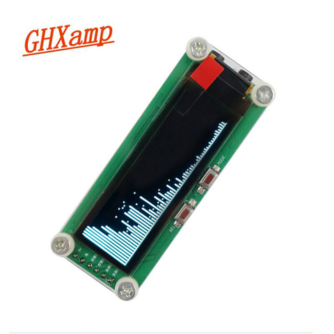 GHXAMP 2-дюймовый OLED музыкальный спектральный Модуль Индикатор уровня VU Meter автомобильный компьютер модификации MP3 DVD MP4 MP5 Телефон 