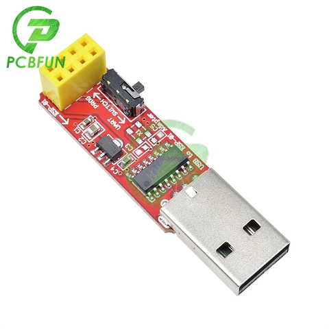 CH340 ESP8266 ESP-01/01S WI-FI плата адаптера Модуль 4,5 V-5,5 V 3,3 V уровня логики с CH340G драйвер UART Для последовательный ТТЛ-переходник usb-ttl ► Фото 1/6