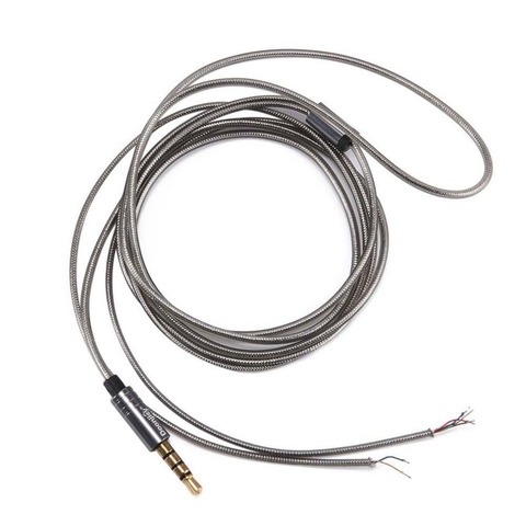 1,5 м HIFI кабель для наушников ремонт 3,5 мм разъем для наушников аудиокабель для наушников Ремонт Замена шнур провод кабель для наушников 4 пол... ► Фото 1/6