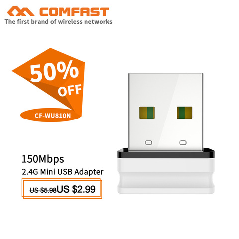 Usb wi-fi адаптер, 150 Мбит/с, RTL 8188EUS 802,11 n/g/b ► Фото 1/6