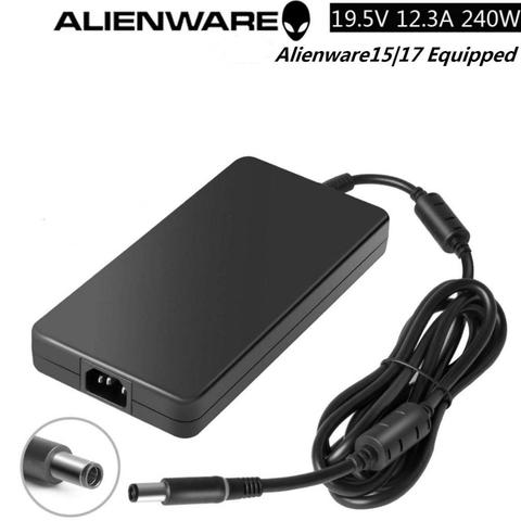 Тонкий адаптер переменного тока 240 Вт, источник питания для планшетов Alienware 15 Alienware 14 Alienware 13 Alienware M17x M18x ► Фото 1/6