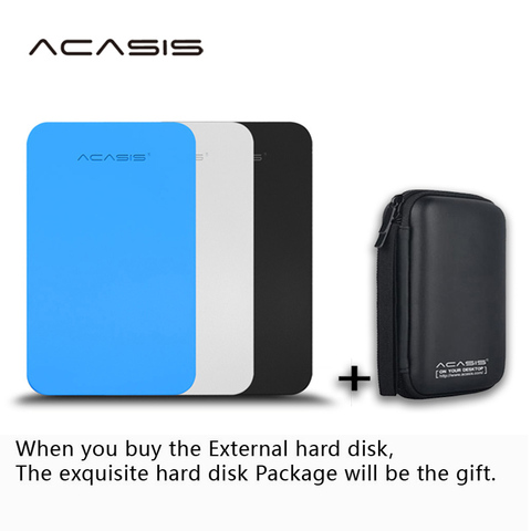 Внешний жесткий диск ACASIS 2,5, портативный жесткий диск HD Externo 80 ГБ, 120 ГБ, 160 Гб, 250 ГБ, 320 ГБ, 500 Гб, 750 Гб, 1 ТБ USB3.0, ► Фото 1/6