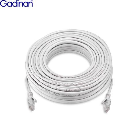 8-ядерный кабель RJ45 Gadinan CAT5E, Сеть Ethernet LAN 50 м 30 м 20 м 10 м для сети, наружняя камера видеонаблюдения POE IP камера, комплект Интернет-системы ► Фото 1/4