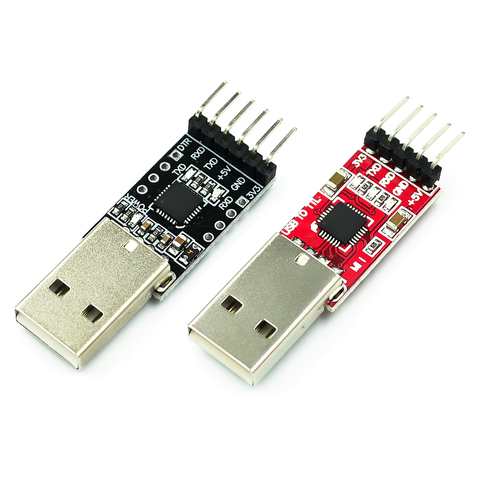 1 шт./лот от USB 2,0 до UART TTL 6-контактный разъем, модуль последовательного преобразователя CP2102 ► Фото 1/5
