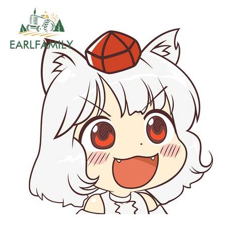 EARLFAMILY 13 см x 13 см для KonoSuba автомобильные наклейки и наклейки модная окклюзия царапина Виниловая пленка для автомобиля подходит для Ван RV SUV ► Фото 1/4