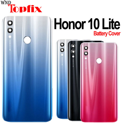 Задняя крышка батарейного отсека для Huawei honor 10 Lite, задняя крышка корпуса, чехол для Huawei honor 10 Lite, Крышка батарейного отсека, корпус для honor 10 Lite ► Фото 1/6