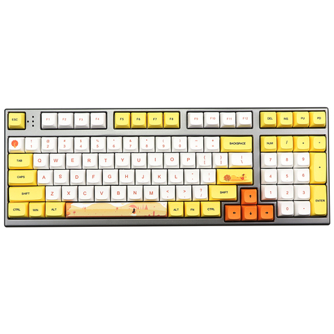 Новинка краситель subbed PBT осенний ринм Keycap 129 ключевой XDA профиль колпачки для MX Переключатель Покер/dz60/gh60/gk61/gk64/68/84/RS96/108 ► Фото 1/6