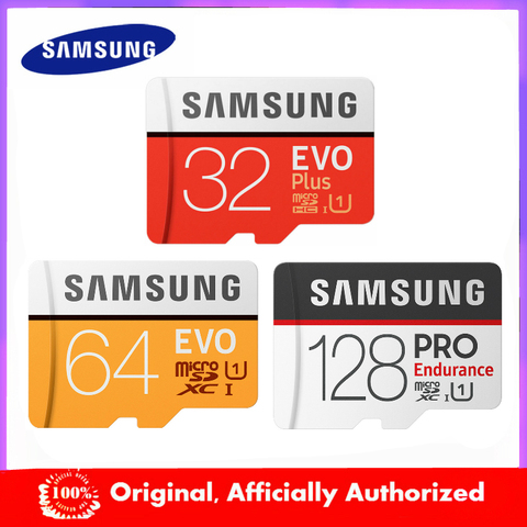 Карта памяти SAMSUNG EVO Micro SD 128 ГБ 32 ГБ класс 10 карта памяти micro sd UHS-1 256 Гб карта памяти tf 64 ГБ карта памяти ► Фото 1/6