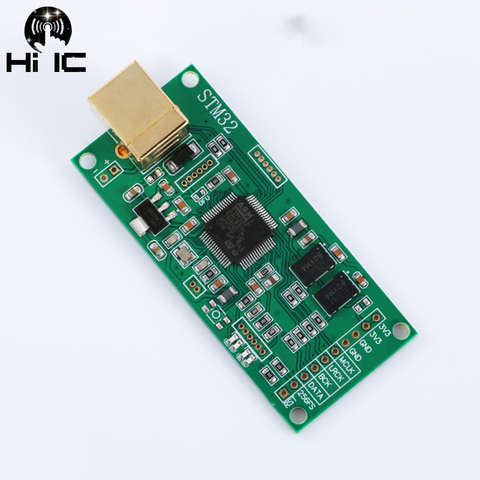 Высокое качество STM32 USB к I2S цифровой интерфейс IIS интерфейс USB асинхронная дочь размер карты совместимый USB Amanero USB ► Фото 1/1