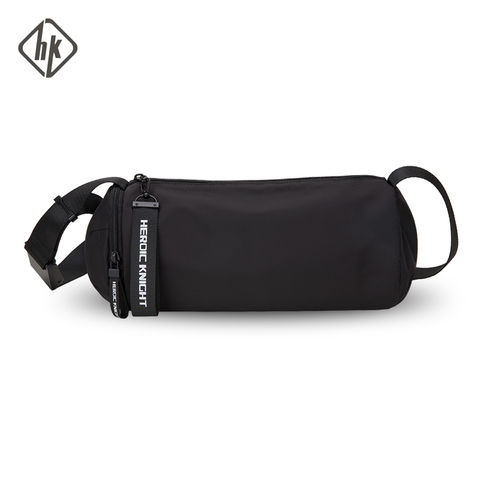 Мужская сумка через плечо Hk в стиле хип-хоп, Корейская трендовая сумка-мессенджер, молодепосылка Повседневная Уличная сумка в стиле ретро для отдыха, популярные сумки через плечо ► Фото 1/6