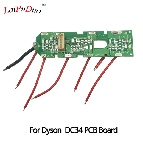 Защитная печатная плата для Dyson DC31, DC34, 22,2 в, Li-Ion аккумуляторная печатная плата DC35, DC44, DC45, MK2, тип B ► Фото 1/4