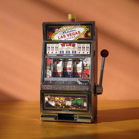 Креативный игровой автомат в форме Лас-Вегаса для детей, копилка для монет, копилка для хранения монет, украшение для рабочего стола ZL411 ► Фото 1/5