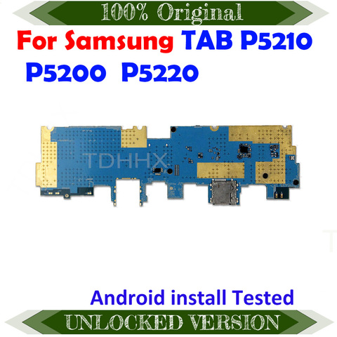 Оригинальная разблокированная материнская плата для Samsung Galaxy Tab 3 10,1 P5210 P5200, версия WIFI ► Фото 1/2