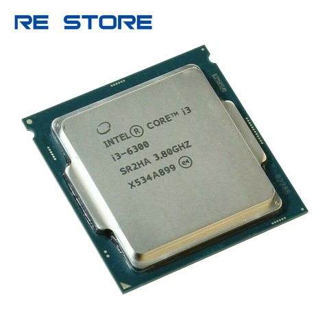 Б/у двухъядерный процессор Intel Core i3 6300 3,8 ГГц SR2HA LGA1151 ► Фото 1/1