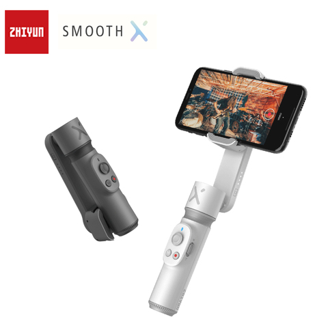 Ручной Стабилизатор Zhiyun, 2-осевой стабилизатор для смартфона iPhone 11 Pro/Max, для смартфонов Android, Samsung Note10/S10,Smooth X ► Фото 1/6