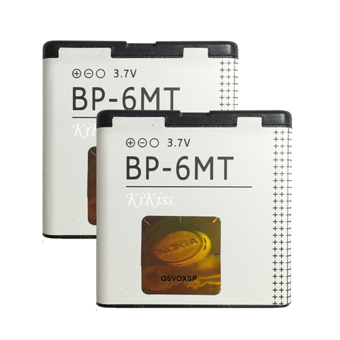 BP-6MT 1050 мАч аккумулятор для Nokia N81 N82 N81-8G E51 E51i 6720 6720C BP 6MT Аккумулятор для сотового телефона ► Фото 1/6