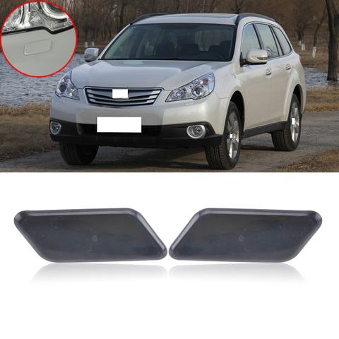 Крышка переднего бампера CAPQX для Subaru Outback 2010 2011 2012, высокое качество, крышка омывателя фар, головная лампа, крышка распылителя ► Фото 1/6