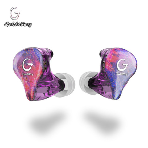 GuideRay GR-i18 /GR-i58/GR-i68 1DD + 1BA гибридные HiFi наушники в ухо музыкальные спортивные наушники с кабелем 0,78 мм ZSX BL03 ZSN PRO X T2 ► Фото 1/6