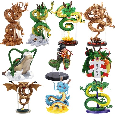 10-15 см 10 стилей Shenron Shenlong ПВХ Фигурки коллекционные модели игрушки ► Фото 1/6