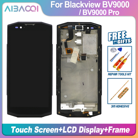 Новый оригинальный 5,7 дюймовый сенсорный экран + 1440x720 ЖК-дисплей + рамка в сборе для замены для Blackview BV9000/BV9000 Pro Android 7,1 ► Фото 1/6
