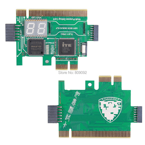 Материнская плата PCI/PCIE/Mini PCIE/LPC, анализатор, диагностическая карта для универсального ноутбука, настольного тестового поста, карта для диаг... ► Фото 1/6