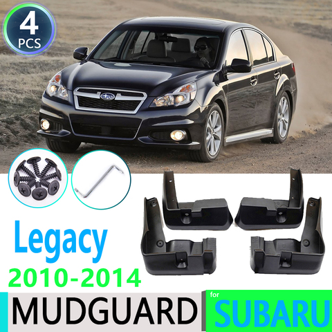 Брызговики для Subaru Legacy Sedan 2010 2011 2012 2013 2014 ► Фото 1/6