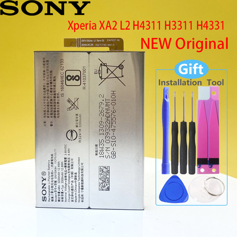 Sony Xperia XA2 H3113 H4113 1309-2682 Высокое качество 100% оригинал SNYSK84 3300 мАч Новая батарея ► Фото 1/6