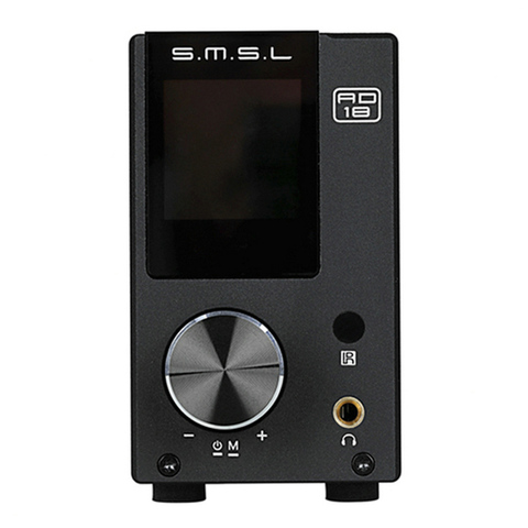 SMSL AD18 Hi-Fi аудио стерео усилитель с Bluetooth 4,2 поддерживает Apt-X,USB DSP полный цифровой усилитель мощности 2,1 для динамика ► Фото 1/6