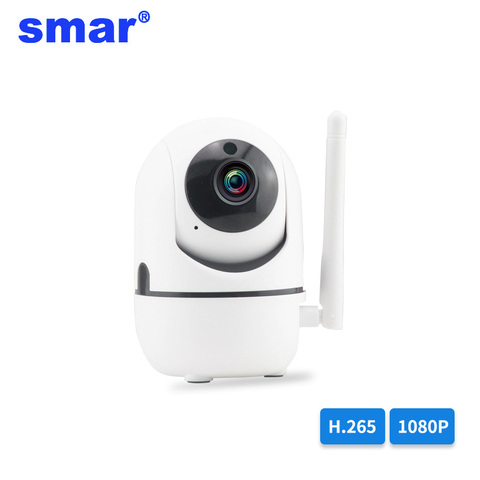 IP-камера видеонаблюдения Smar, 1080P, H.265, двухстороннее аудио, беспроводная мини-камера ночного видения, Wi-Fi, Радионяня ► Фото 1/6