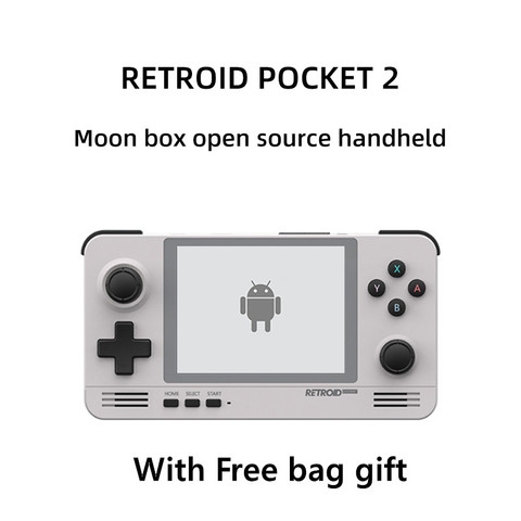 Новая Ретро игровая консоль Retroid Pocket 2, 3,5 дюймов, IPS экран, Android, Pandora, двойная система переключения, 3D Wi-Fi, портативный игровой плеер ► Фото 1/6