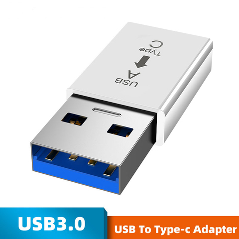 Переходник с Type-C на USB 3,0, переходник с USB C «Мама» на USB A «папа», коннектор Type C для Huawei, Xiaomi, Samsung ► Фото 1/6