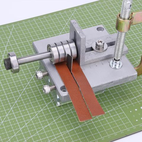 Резак для кожаных ремней, сплиттер, устройство для резки ремня, инструмент для работы с кожей «сделай сам», Прямая поставка ► Фото 1/6