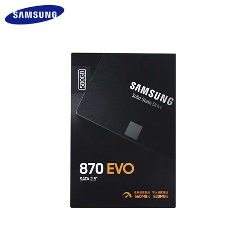 SAMSUNG оригинальный 500 Гб Внутренний твердотельный диск 1 ТБ SSD 2,5 дюймов 870 EVO 250GB SATA для ноутбука, настольного компьютера, ПК ► Фото 1/5