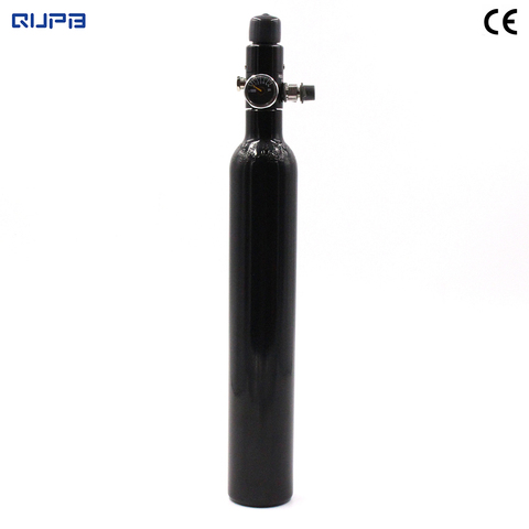 Новый цилиндр PCP для пейнтбола 0.38L/23CI 3000PSI HPA резервуары 50 мм тонкая воздушная бутылка 5/8-18UNF ► Фото 1/6