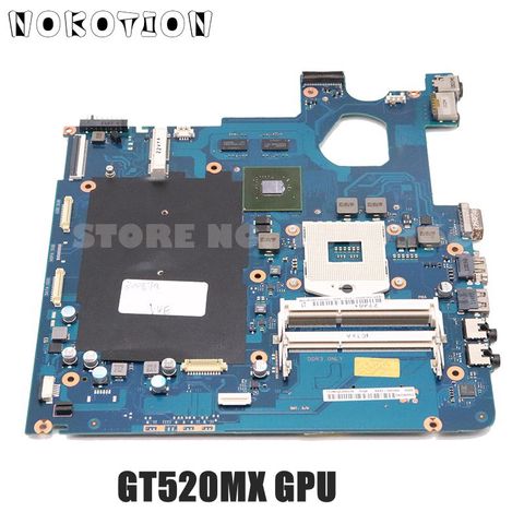 NOKOTION материнская плата для ноутбука, материнская плата для ноутбука HM65 DDR3 GT520MX GPU, с процессором NP300E7A, с процессором, для SAMSUNG и NP300E7A, с процесс... ► Фото 1/6