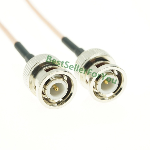 RG316 штекер BNC к BNC Мужской RF Pigtail соединительный кабель с низкой потерей ► Фото 1/1
