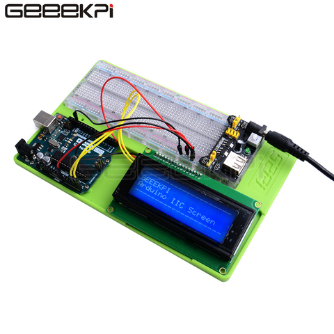 GeeekPi ABS эксперимент держатель комплект платформа для Raspberry Pi 4B/3B +/3B/2B/B +, ноль/W, Мега 2560 ► Фото 1/6