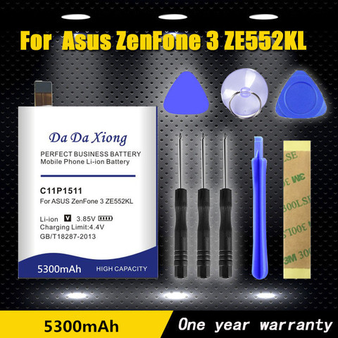 Новая модель встроенного аккумулятора [C11P1511] для Asus ZenFone 3 ZenFone3 ze552kl z012da/e, аккумулятор для телефона ► Фото 1/3