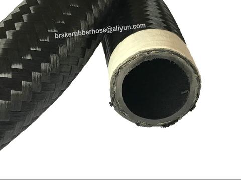 1 м x AN20 -20 и 28 мм черный нейлоновый покрытый плетеный шланг из нержавеющей стали для масляного радиатора ► Фото 1/6