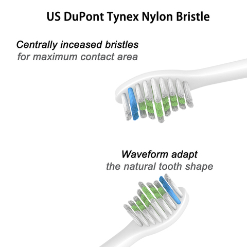 Насадки для зубной щетки, 8 шт./лот, для HX6912, HX6930, HX6932, X6933, HX6942, HX6730, HX6731, HX6732, HX6780, HX6781, HX6782, HX6902, HX6910 ► Фото 1/1